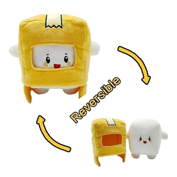 Plush Toys Removable Soft Stuffed Doll for Kids and Fans (Rocky& Boxy) - Picture 6 of 6